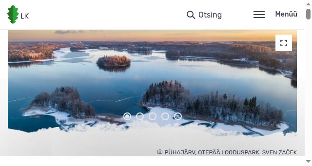 Screenshot of kaitsealad.ee