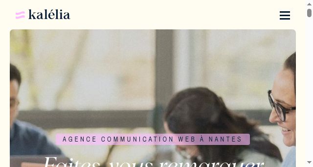 Screenshot of kalelia.fr