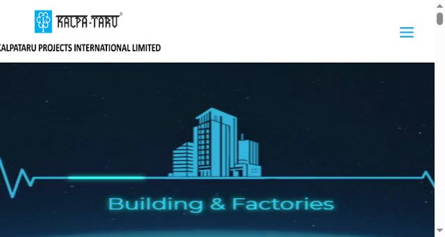 Screenshot of kalpataruprojects.com