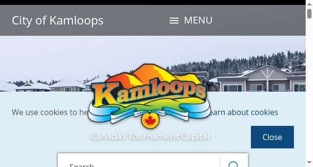 Screenshot of kamloops.ca