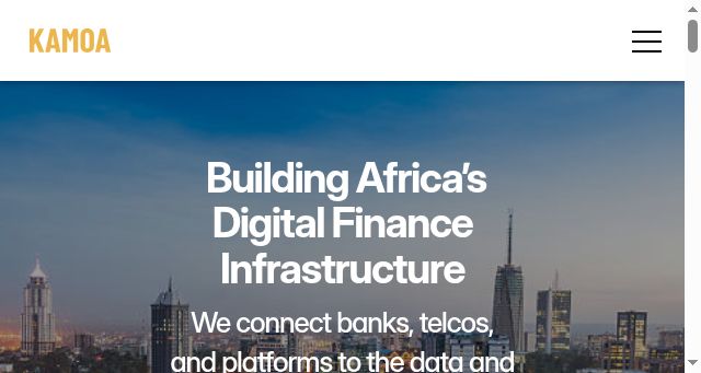 Screenshot of kamoa.app