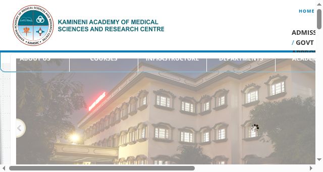 Screenshot of kamsrc.com