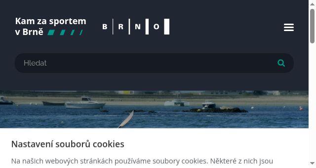 Screenshot of kamzasportemvbrne.cz