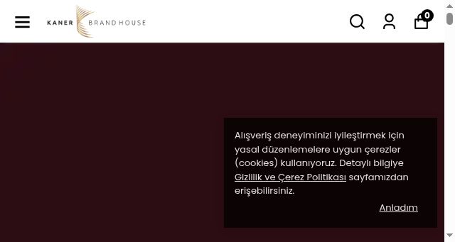 Screenshot of kanerbrandhouse.com