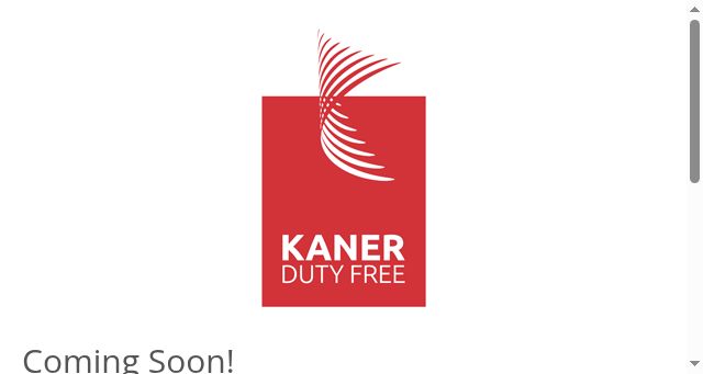 Screenshot of kanerdutyfree.com