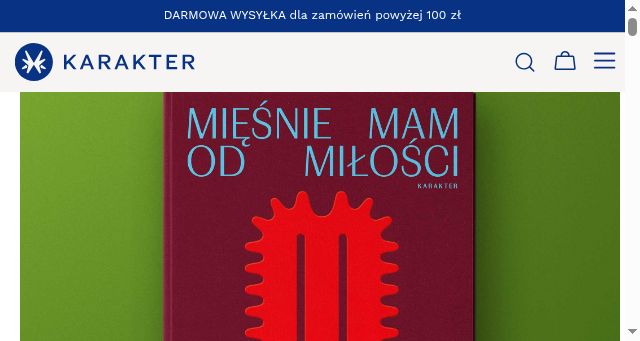 Screenshot of karakter.pl