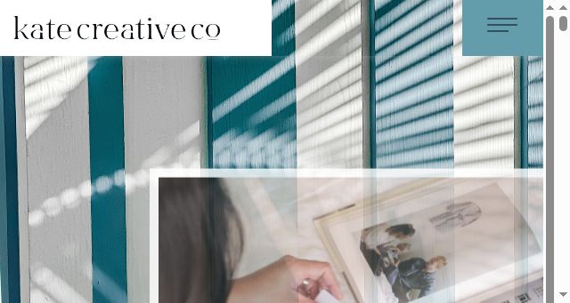 Screenshot of katecreativeco.com
