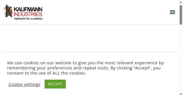 Screenshot of kaufmann.ro