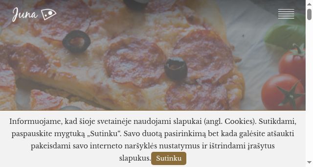 Screenshot of kavinejuna.lt