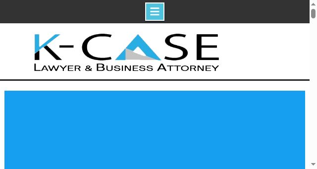 Screenshot of kcaselawyer.com