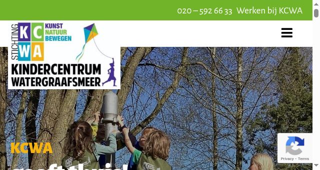 Screenshot of kcwa.nl