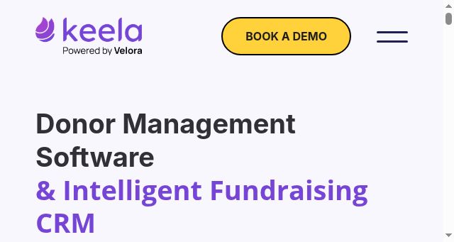 Screenshot of keela.co