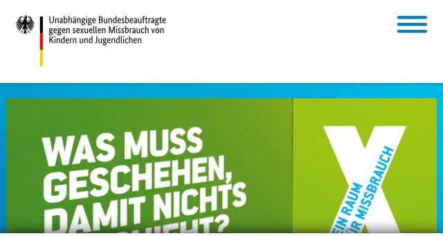 Screenshot of kein-raum-fuer-missbrauch.de