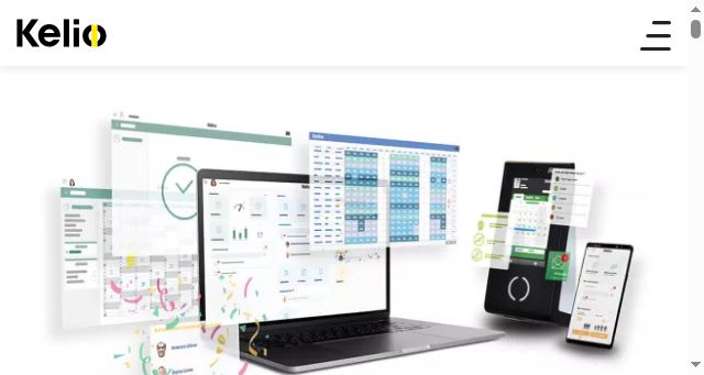 Screenshot of kelio.de