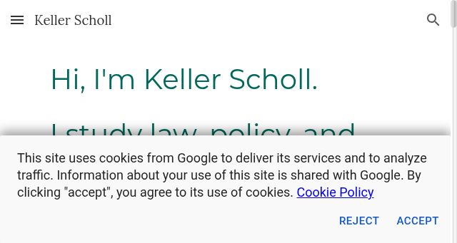 Screenshot of kellerscholl.com