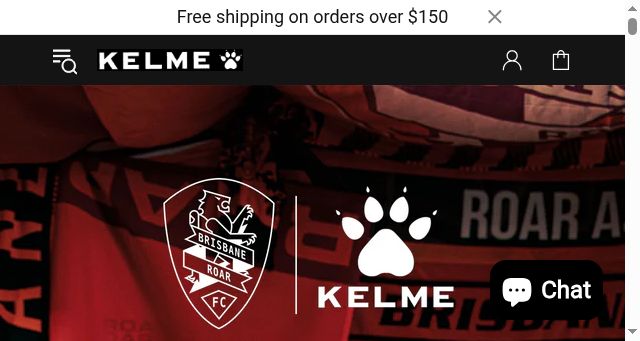 Screenshot of kelmesport.com.au