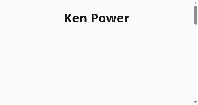 Screenshot of kenpower.com