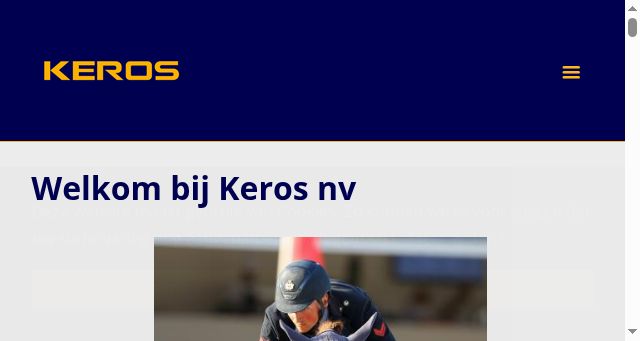 Screenshot of keros.be