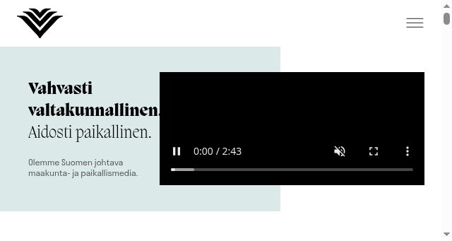 Screenshot of keskisuomalainen.com