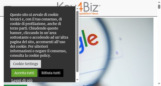 Screenshot of key4biz.it