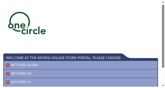 Screenshot of keykegorder.com