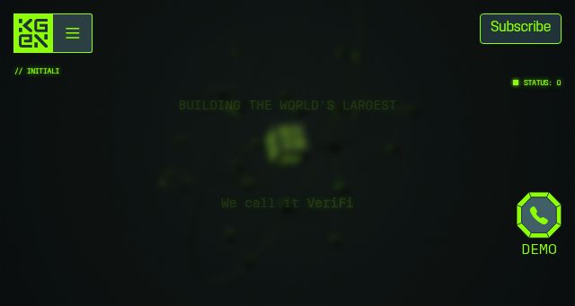 Screenshot of kgen.io