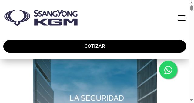 Screenshot of kgm.com.py