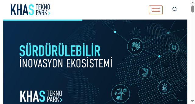 Screenshot of khasteknopark.com.tr