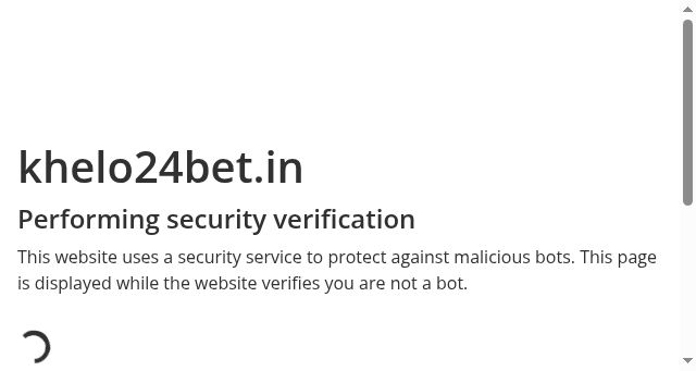 Screenshot of khelo24bet.in