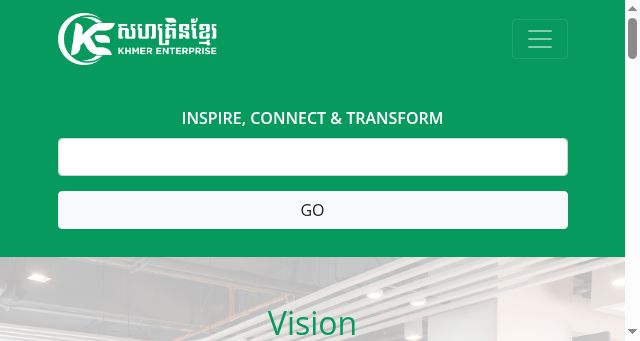 Screenshot of khmerenterprise.info