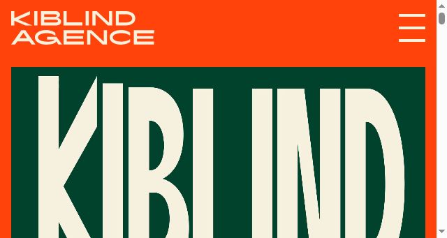 Screenshot of kiblind-agence.com