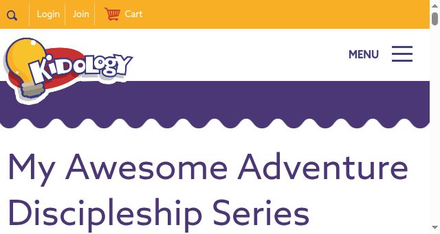 Screenshot of kidology.org