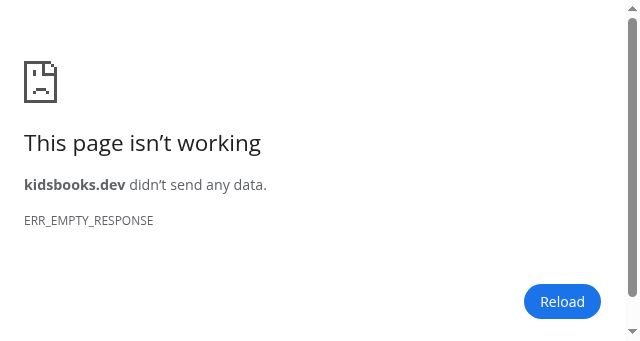 Screenshot of kidsbooks.dev
