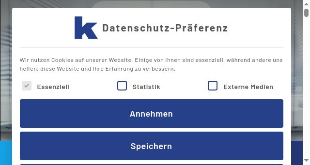 Screenshot of kiekert.com