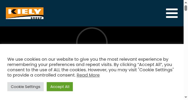 Screenshot of kielybros.co.uk