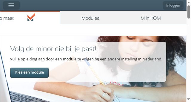 Screenshot of kiesopmaat.nl