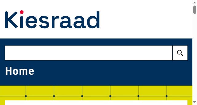 Screenshot of kiesraad.nl