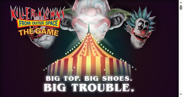 Screenshot of killerklownsthegame.com