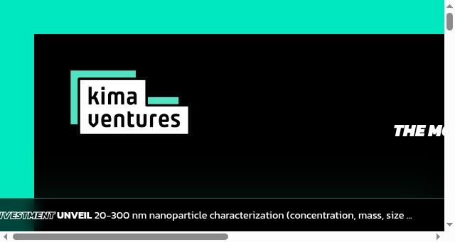 Screenshot of kimaventures.com