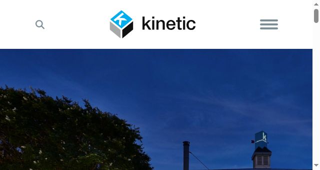 Screenshot of kinetic.com