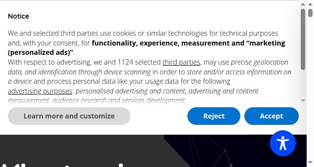 Screenshot of kineton.it