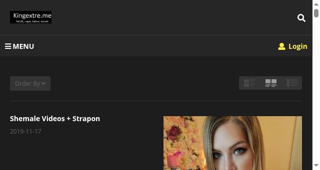 Screenshot of kingextre.me