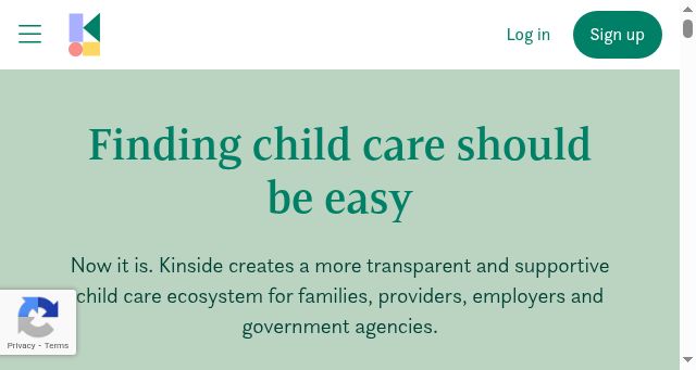 Screenshot of kinside.com