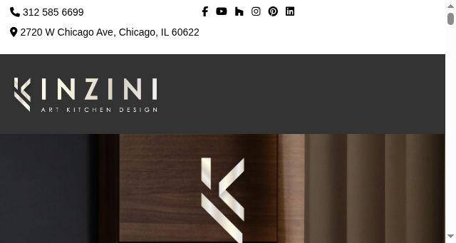 Screenshot of kinzini.com