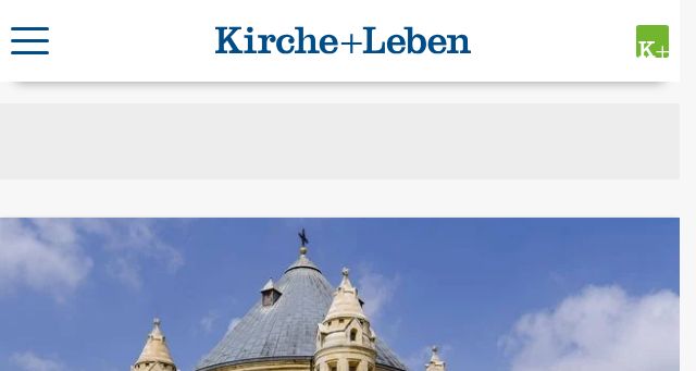 Screenshot of kirche-und-leben.de