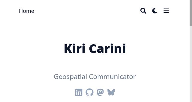 Screenshot of kiricarini.com