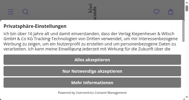 Screenshot of kiwi-space.de