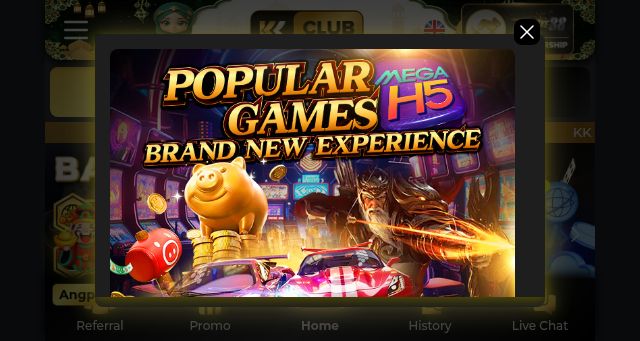 Screenshot of kkclub.live