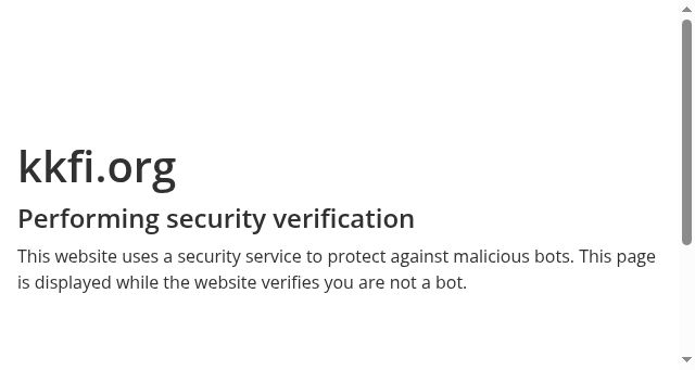 Screenshot of kkfi.org