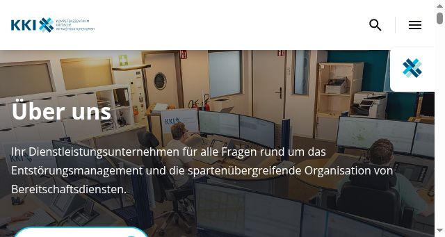 Screenshot of kki-gesellschaft.de